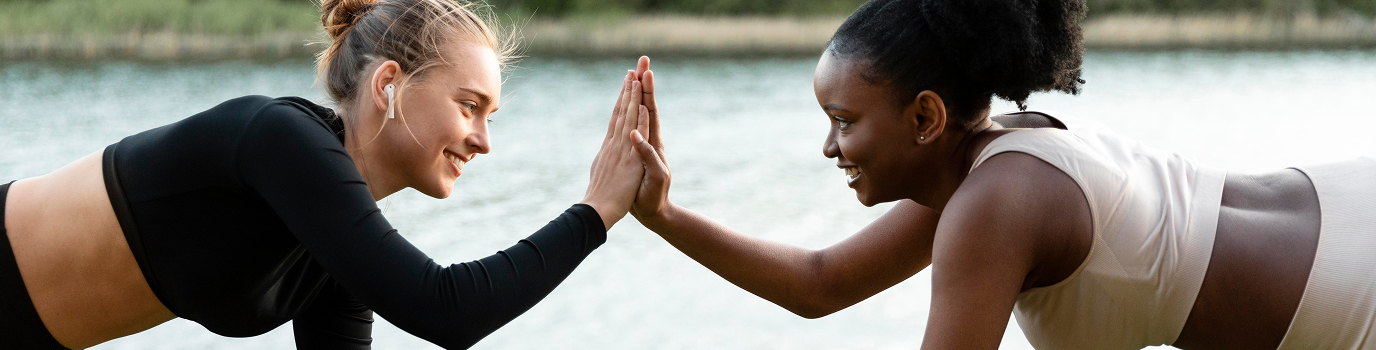 Working out together